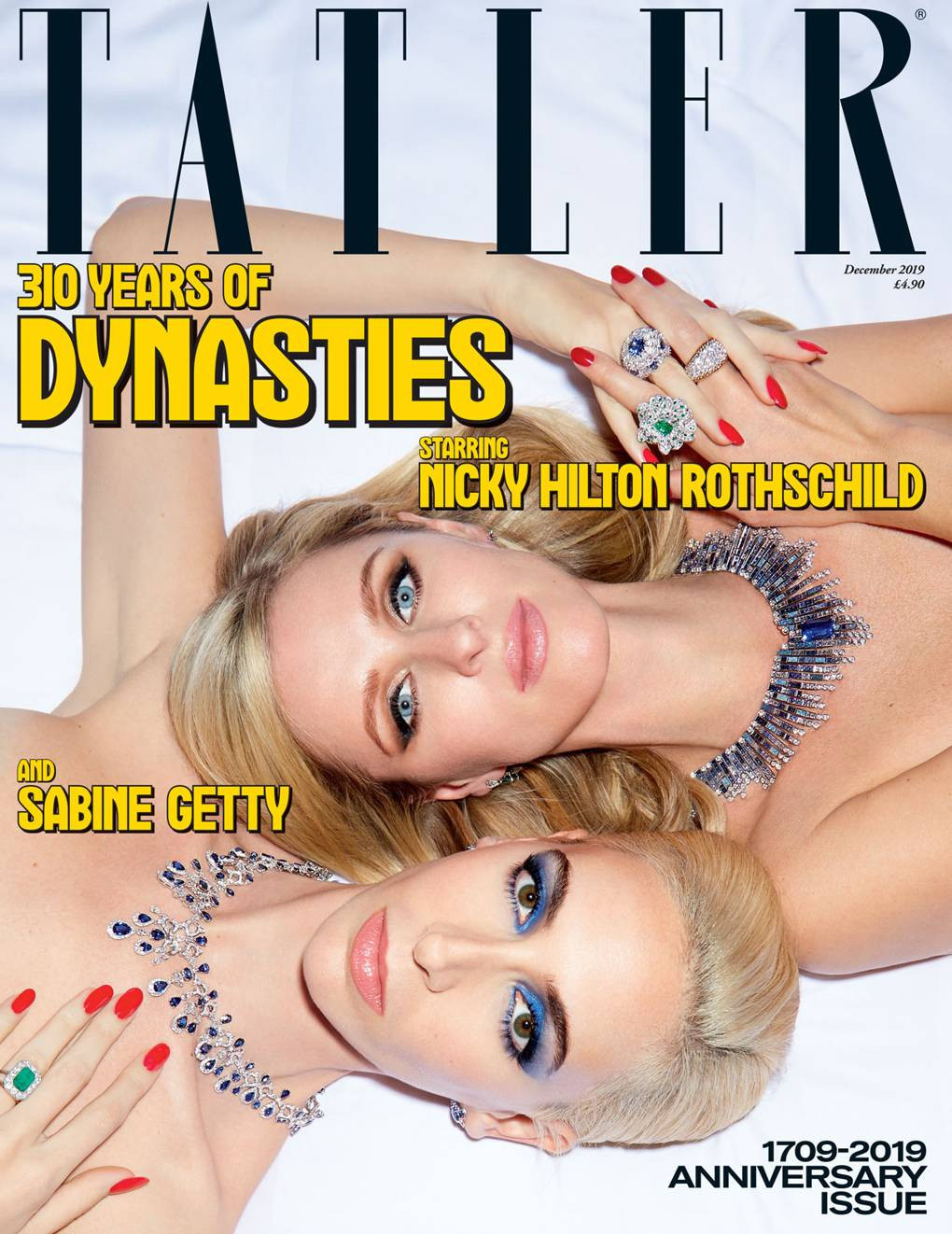 TATLER NICKY HILTON & SABINE GETTY